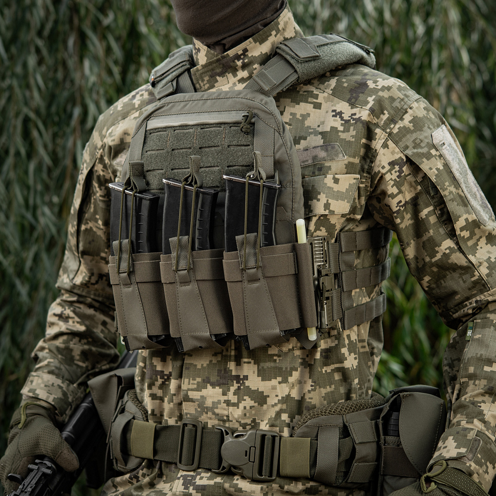 Передня панель M-Tac для плитоноски Cuirass QRS Ranger Green Фото 4